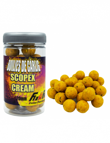 Boilies De Carlig Fish Pro, Scopex Cream, 20mm, 150g