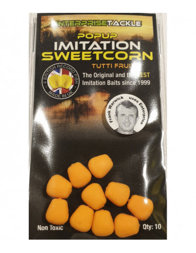 Porumb Artificial Enterprise Tackle Sweetcorn, Orange/Tutti Fruity, 10buc/plic