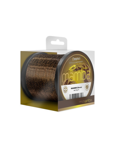 Fir Monofilament Delphin MAMBA Carp, Bronz, 300m