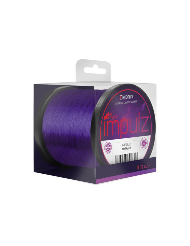 Fir Monofilament Delphin IMPULZ, Violet, 600m