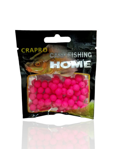 Bile Pop Up East Shark Din Plastic, Roz, 8mm, 40buc/plic