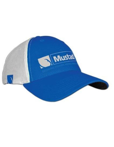 Sapca Mustad Trucker, Albastru/Alb