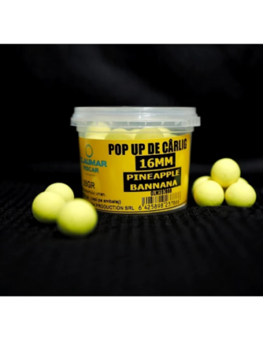 Pop-up Claumar, Pineapple & Banana, Yellow, 16mm, 35g