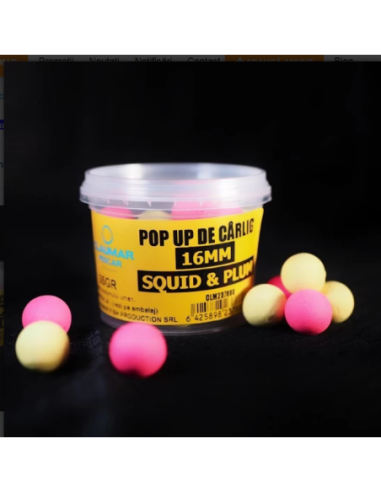 Pop-up Claumar, Squid & Plum, 16mm, 35g