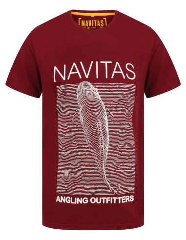 Tricou Navitas Joy Burgundy T-Shirt