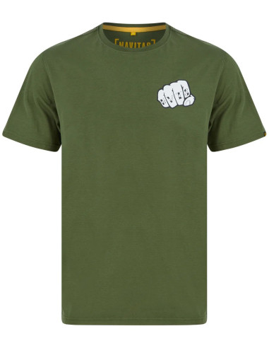 Tricou Navitas Knuckles Green T-Shirt