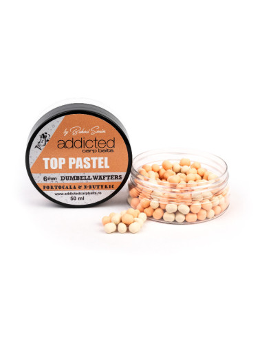 Wafters Addicted Carp Baits Top Pastel, Portocala & N-butyric, 6mm, 50ml