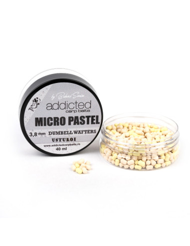 Wafters Micro Addicted Carp Baits, Pastel Usturoi, 3.8mm, 40ml