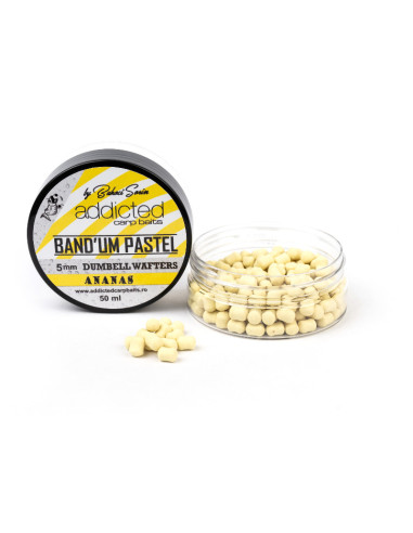 Dumbell Wafters Addicted Carp Baits Bandum, Ananas, 5mm, 50ml