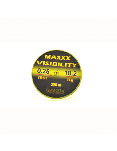 Fir Monofilament Hakuyo Maxxx Visibility, 300m