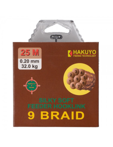 Fir Textil Hakuyo Feeder 9 Braid, 25m