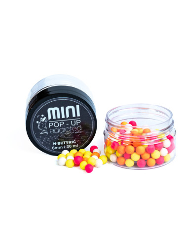 Pop Up Mini Addicted Carp Baits, N-Butyric, 6mm, 30ml