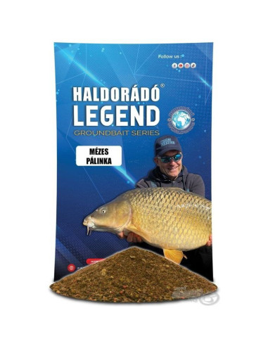 Nada Haldorado Legend Groundbait, Palinca Miere, 800g