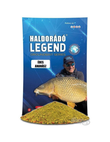 Nada Haldorado Legend Groundbait, Ananas Dulce, 800g