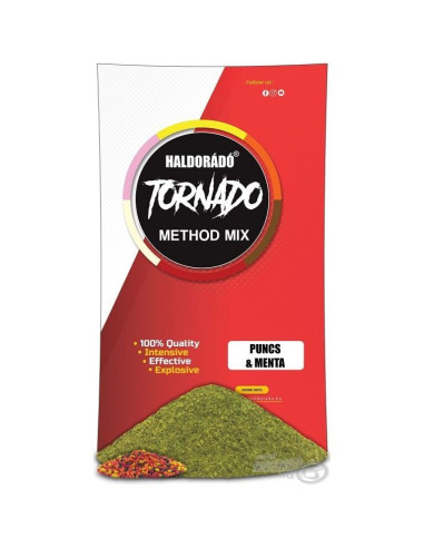 Nada Haldorado Tornado Method Mix, Punch & Menta, 500g