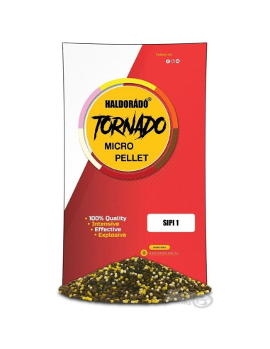 Pelete Haldorado Tornado Micro Pellet, Sipi 1, 400g