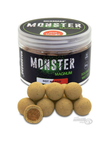 Boilies De Carlig Haldorado Monster Magnum, Hot Mango, 20mm, 80g