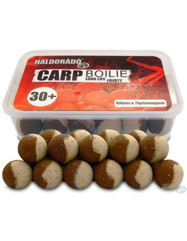 Boilies Haldorado Carp Boilie Long Life 30+, Cocos & Alune Tigrate, 30mm, 400g