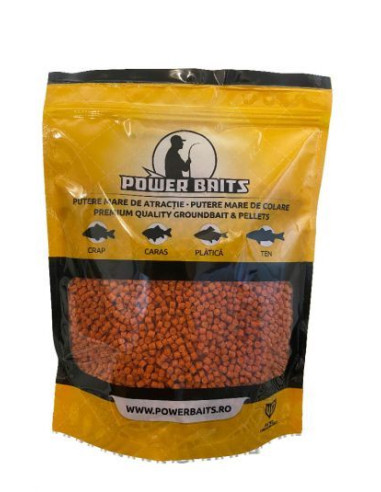 Pelete Power Baits, Capsuna, 4mm, 800g