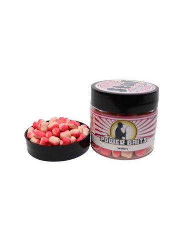 Wafter Power Baits Bicolor Stuf, Capsuni, 6mm, 60ml