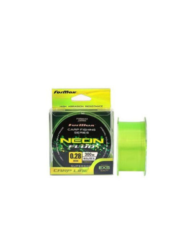 Fir Monofilament Formax Carp Neon Fluo Galben, 300m