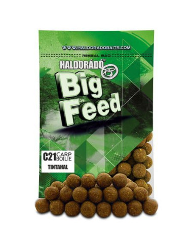 Boilies Haldorado Big Feed C21 Carp Boilie, Calamar, 21mm, 800g