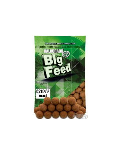 Boilies Haldorado Big Feed C21 Carp Boilie, Mango, 21mm, 800g