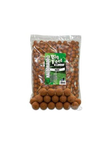 Boilies Haldorado Big Feed C21 Carp Boilie, Mango, 21mm, 2.5kg