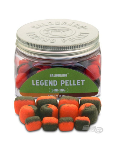 Pelete Haldorado Legend Pellet Sinking, Spicy Krill, 8/12/16mm, 70g