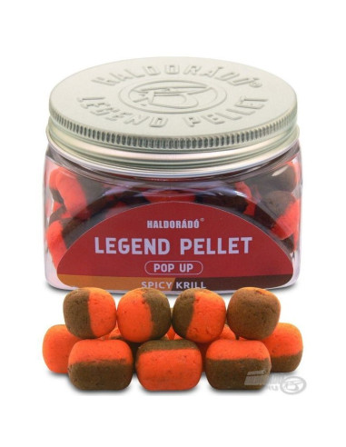 Pop Up Haldorado Legend Pellet Pop Up, Spicy Krill, 12/16mm, 50g