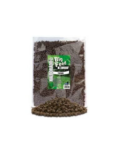 Pelete Haldorado Big Feed C6 Pellet, Calamar, 6mm, 2.5kg