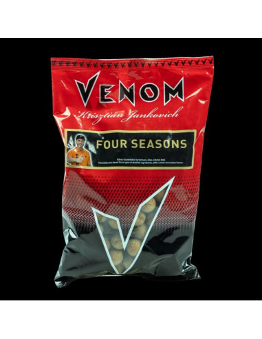 Boilies Feedermania Venom Boilie, Four Seasons, 20mm, 900g