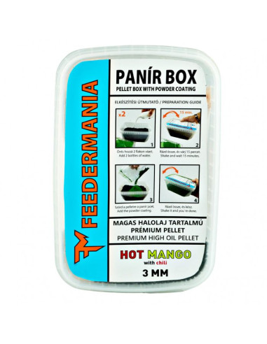 Pelete Feedermania Panir Box Pellet Pack, Mango, 3mm, 437g