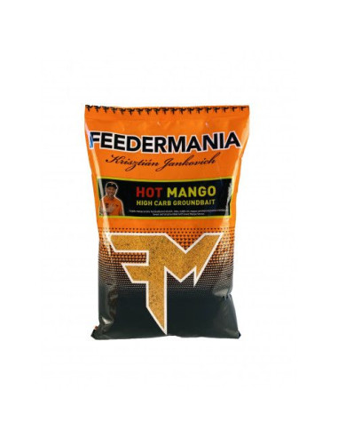 Nada Feedermania Groundbait, Hot Mango, 800g