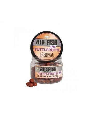 Pelete Dynamite Baits Big Fish Durable Hook Pellet, Tutti-Frutti, 6mm