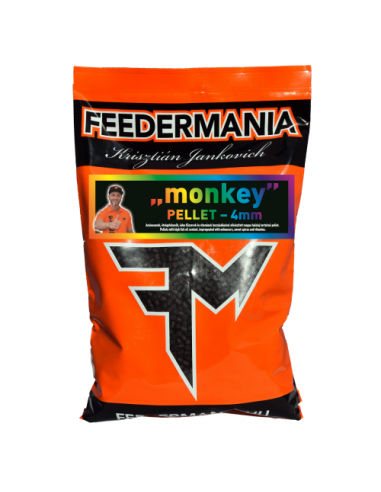 Pelete Feedermania Micropellet, Monkey, 4mm, 800g