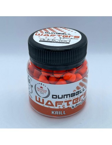 Dumbell Wafters Addicted Carp Baits, Krill, 8mm, 60ml