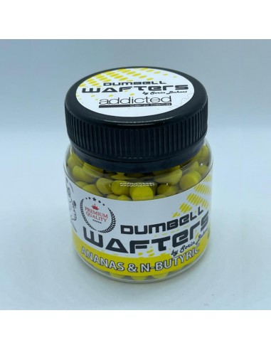 Dumbell Wafters Addicted Carp Baits, Ananas & N-Butyric, 8mm, 60ml