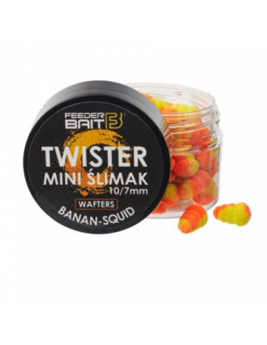 Mini Wafters Feeder Bait Twister, Banana&Squid, 10x7mm, 25ml