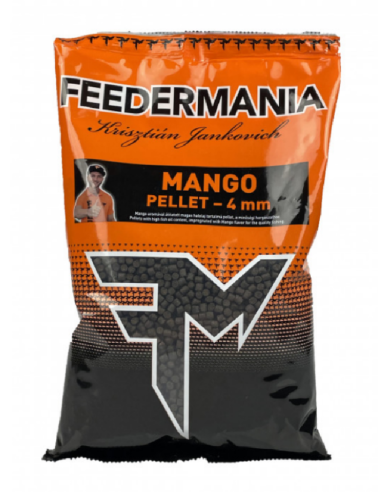 Micropelete Feedermania, Mango, 4mm, 800g