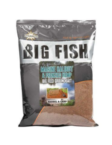 Nada Dynamite Baits Big Fish, Marine Halibut&Frenzied Hemp, 1.8kg