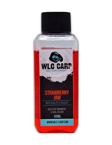 Lichid Atractant WLC Carp Flavour, Capsuna, 50ml