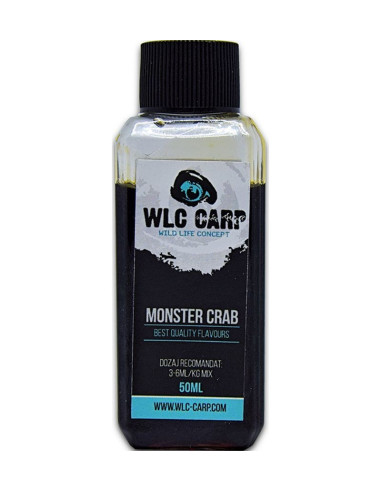 Lichid Atractant WLC Carp Flavour, Monster Crab, 50ml