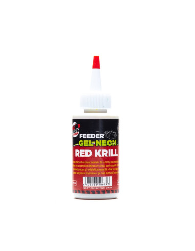 Aditiv Lichhid Senzor Gel Neon Feeder, Red Krill, 100ml