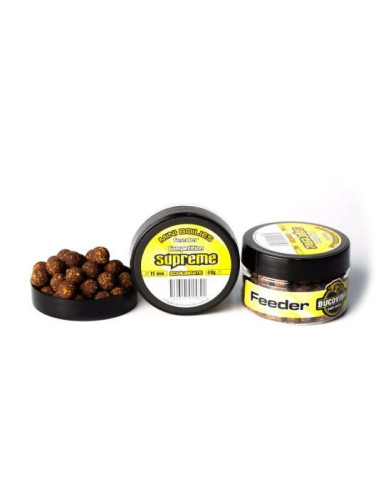 Boilies Bucovina Baits critic echilibrat, Competition Supreme Mini, 11mm, 40gr