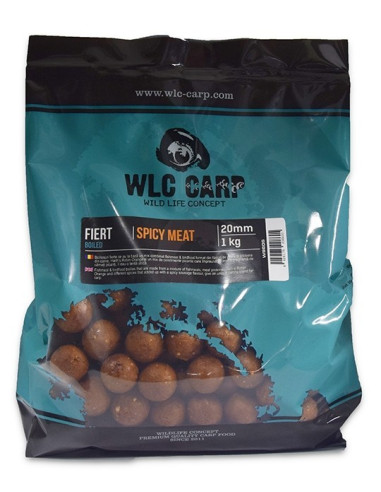 Boilies Tare WLC Carp, Spicy Meat, 20mm, 1kg