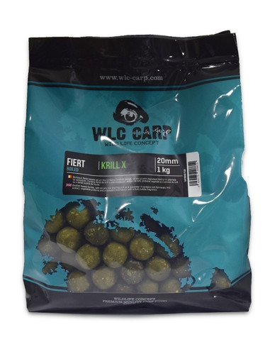 Boilies Tare WLC Carp, KrillX, 20mm, 1kg