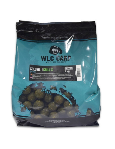 Boilies Solubil WLC Carp, KrillX, 20mm, 1kg