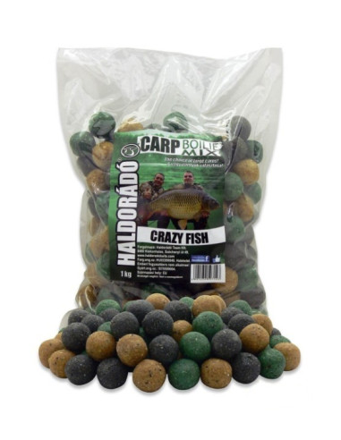 Boilies De Nadire Haldorado Carp Mix, Crazy Fish, 1kg