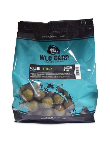 Boilies Solubil WLC Carp, KrillX, 24mm, 1kg